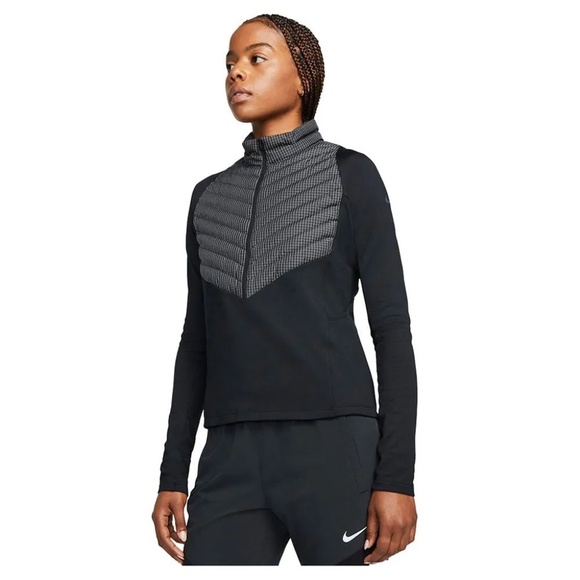 Nike Therma-Fit Run Division Women's Hybrid Running Jacket 1/2 Zip - Picture 1 of 7